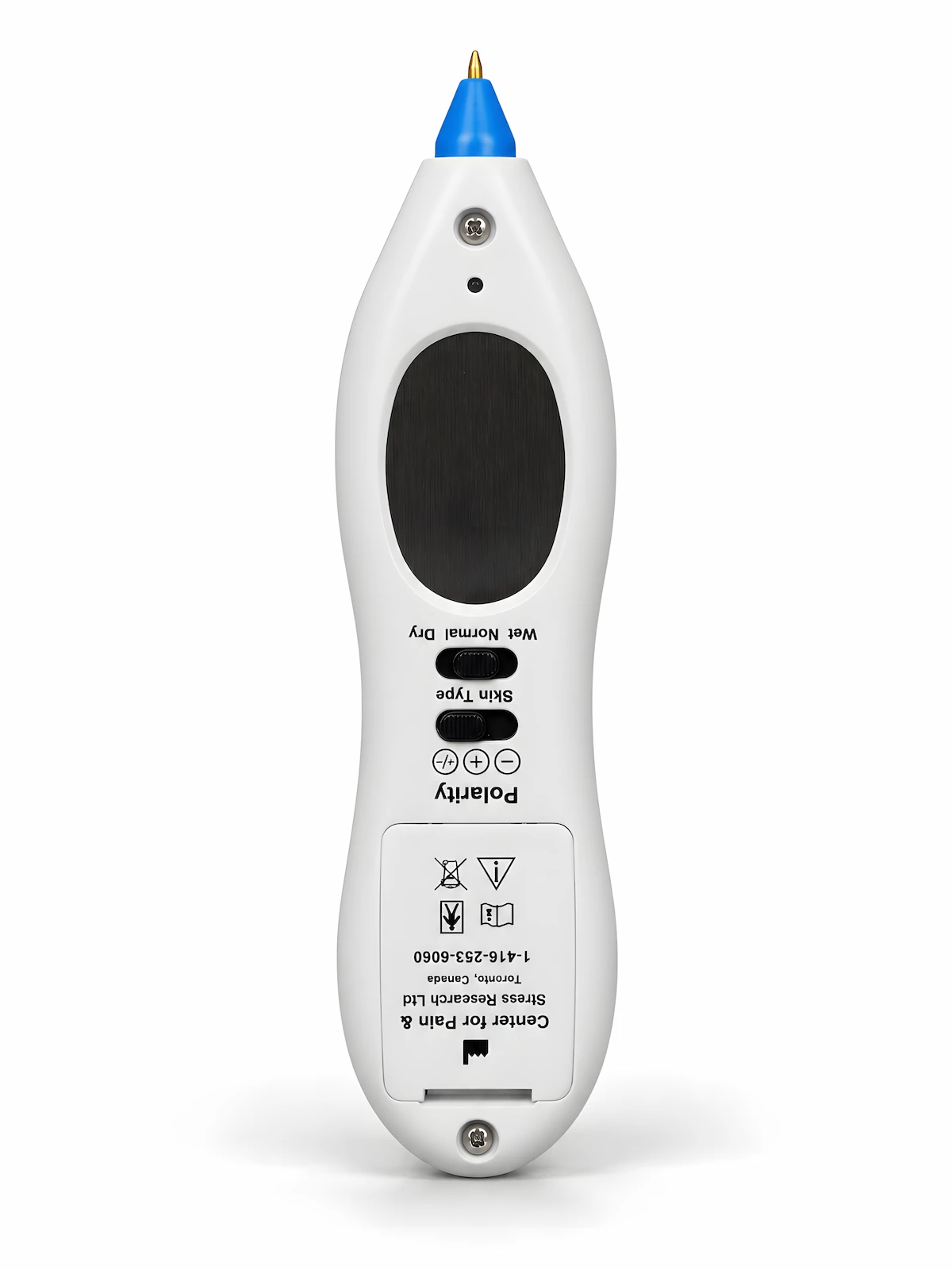 Mặt sau thiết bị Dolphin Neurostim Professional